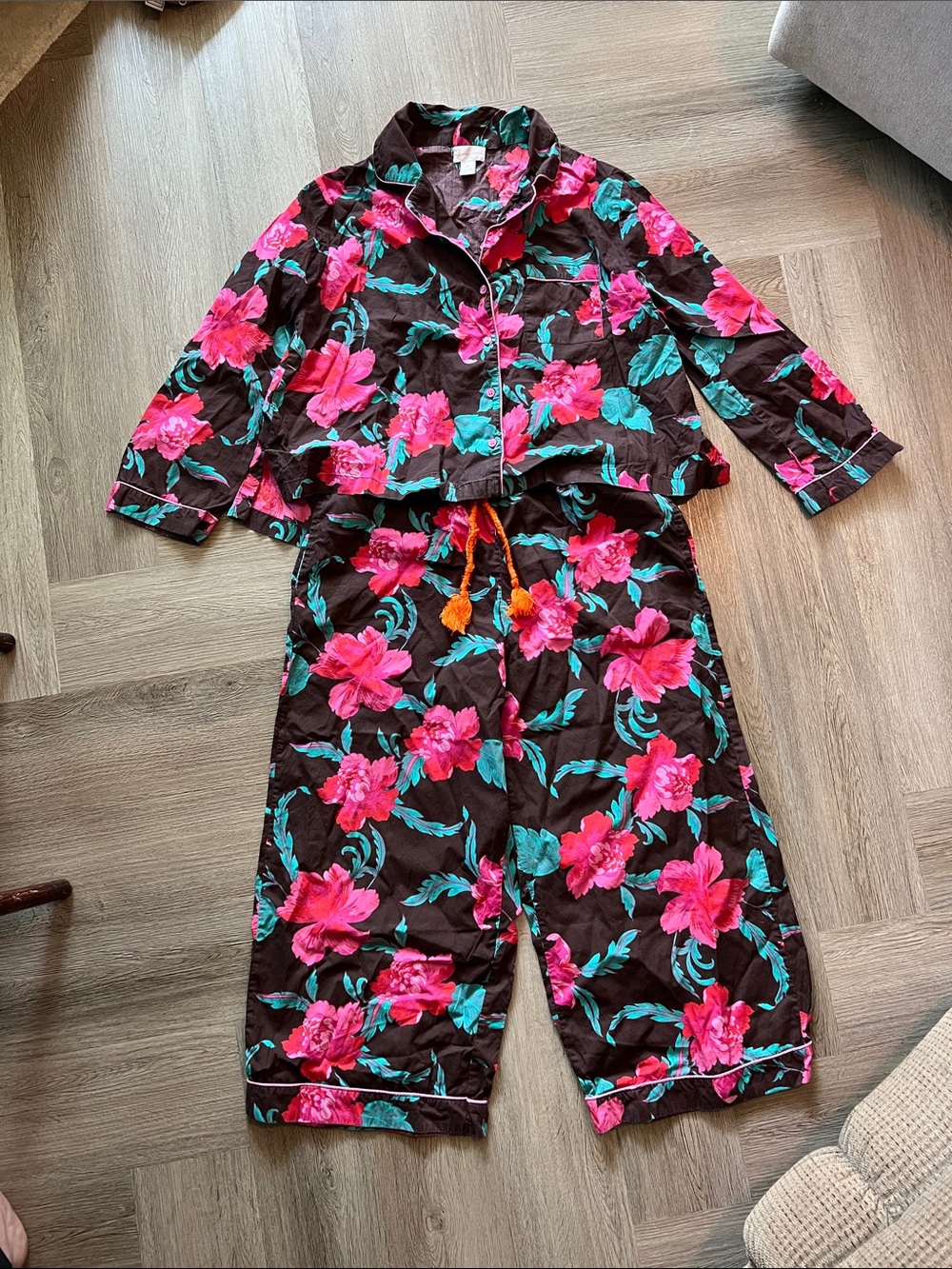 Women’s Japna Floral Two-Piece Pajama Set